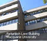 Refurbish Law Building, Macquarie University